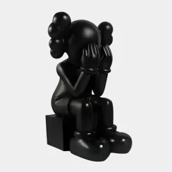 Statues & Sculptures Figurative|Floor Standing^Lucify Hide 70cm Black Resin Indoor Sculpture
