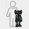 Statues & Sculptures Figurative|Floor Standing^Lucify Seek 100cm Black Resin Indoor Sculpture