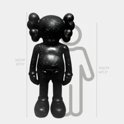 Statues & Sculptures Giant|Figurative^Lucify Seek 170cm Black Resin Indoor Sculpture