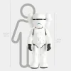 Statues & Sculptures Figurative|Floor Standing^Lucify Trooper 135cm Black Resin Indoor Sculpture