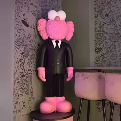 Statues & Sculptures Giant|Figurative^Lucify Vogue 200cm Black Resin Indoor Sculpture