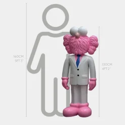 Statues & Sculptures Figurative|Floor Standing^Lucify Vogue 130cm Grey Resin Indoor Sculpture
