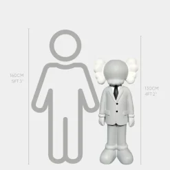Statues & Sculptures Figurative|Floor Standing^Lucify Vogue 130cm Grey Resin Indoor Sculpture v1
