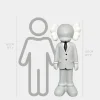 Statues & Sculptures Figurative|Floor Standing^Lucify Vogue 150cm Grey Resin Indoor Sculpture