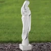 Statues & Sculptures Virgin Mary^Madonna & Child 45cm Marble Resin Garden Statue