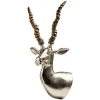 Statues & Sculptures Wall Art|Animals^Majestic Gazelle Head 55cm Metal Wall Sculpture