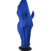 Statues & Sculptures Floor Standing|Animals^Majestic Horse Head 151cm Blu Blue Resin Sculpture