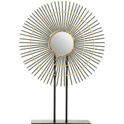 Statues & Sculptures Table Top|Abstract^Moonburst 44cm Metal Indoor Sculpture
