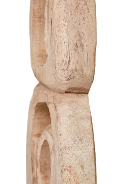 Statues & Sculptures Table Top|Abstract^Orbital Elegance 57cm Wood Indoor Sculpture