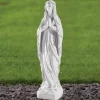 Statues & Sculptures Virgin Mary^Our Lady of Lourdes 52cm Marble Resin Garden Statue