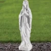 Statues & Sculptures Virgin Mary^Our Lady of Lourdes 58cm Marble Resin Garden Statue
