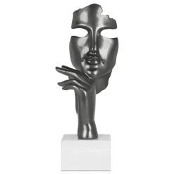Statues & Sculptures Figurative|Table Top^Phantom Diva 45cm Anthracite Resin Indoor Sculpture