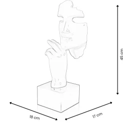 Statues & Sculptures Figurative|Table Top^Phantom Diva 45cm Gold Resin Indoor Sculpture