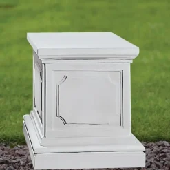 Statues & Sculptures Plinths & Pedestals^Plain 45cm Marble Resin Garden Pedestal