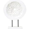Statues & Sculptures Table Top|Abstract^Polar Perfection 43cm White Wood Indoor Sculpture