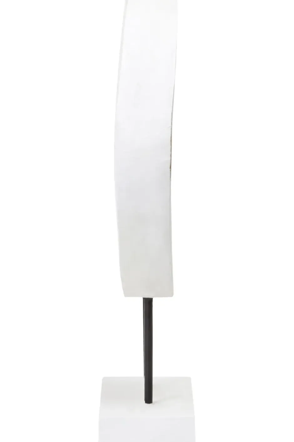Statues & Sculptures Table Top|Abstract^Polar Perfection 43cm White Wood Indoor Sculpture