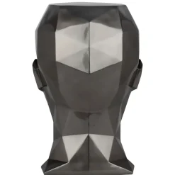 Statues & Sculptures Low Poly|Contemporary^Polygon Female Head 55cm Anthracite Side Table Sculpture
