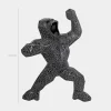 Statues & Sculptures Table Top|Floor Standing^Polygon Gorilla 50cm Lava Resin Indoor Sculpture