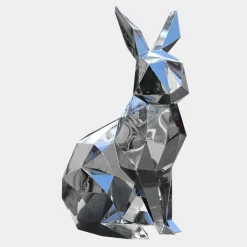 Statues & Sculptures Wildlife|Contemporary^Rabbit 61cm Geometric Metal Garden Sculpture