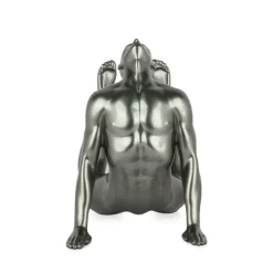 Statues & Sculptures Figurative|Table Top^Rising Core 24cm Anthracite Resin Indoor Sculpture