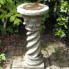 Statues & Sculptures Garden Sundials^Roman Aged Brass Stone Garden Sundial