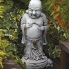 Statues & Sculptures Buddha^Standing Stone Buddha Garden Ornament