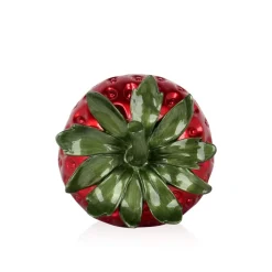 Statues & Sculptures Table Top|Contemporary^Strawberry Pop 24cm Red Resin Indoor Sculpture