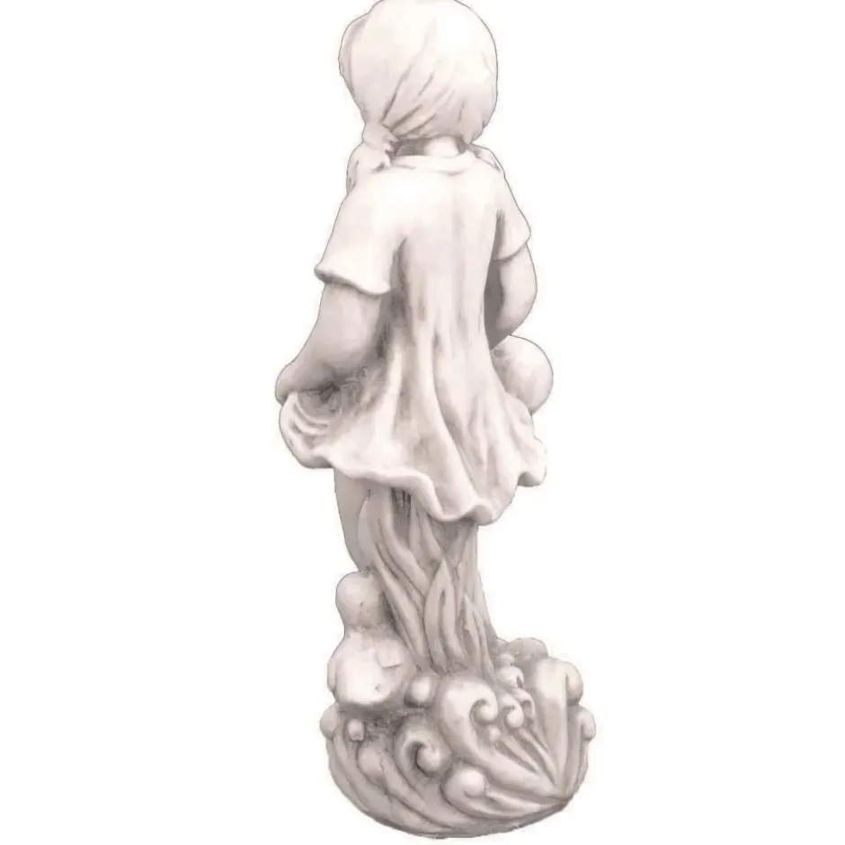 Statues & Sculptures Children^Summer Girl 71cm Stone Resin Garden Statue