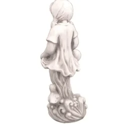 Statues & Sculptures Children^Summer Love Boy & Girl Stone Resin Garden Statues