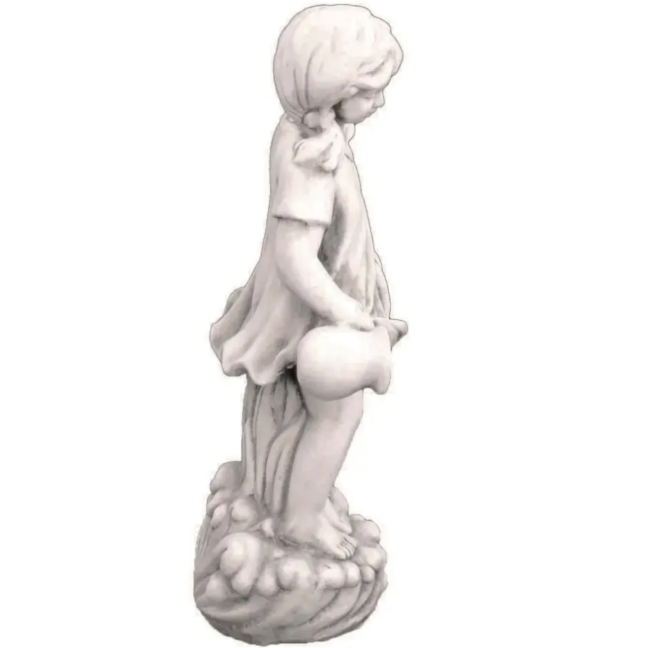 Statues & Sculptures Children^Summer Love Boy & Girl Stone Resin Garden Statues