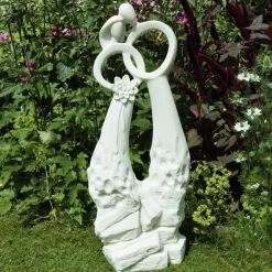 Statues & Sculptures Modern^The Wedding Modern Poly Resin Garden Statue