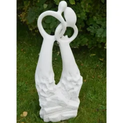 Statues & Sculptures Modern^The Wedding Modern Poly Resin Garden Statue