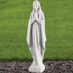 Statues & Sculptures Virgin Mary^Virgin Mary 49cm Marble Resin Garden Statue
