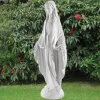 Statues & Sculptures Virgin Mary^Virgin Mary 73cm Marble Resin Garden Statue
