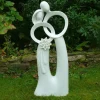 Statues & Sculptures Modern^Wedding Bliss 85cm Marble Resin Garden Statue